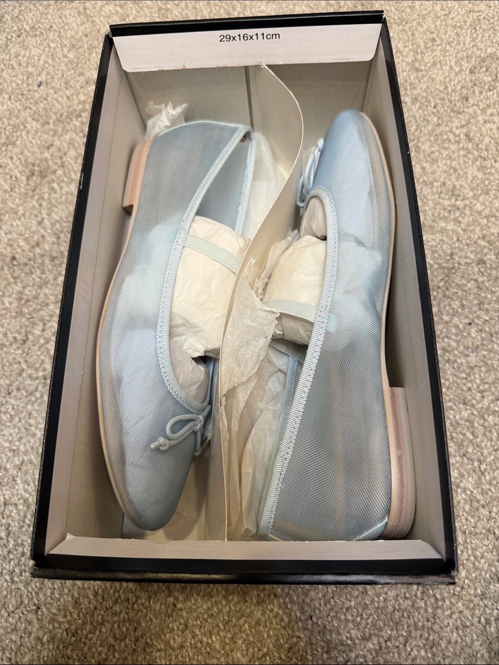 NWT Dolce Vita Cadel Blue Flats - Picture 5 of 5